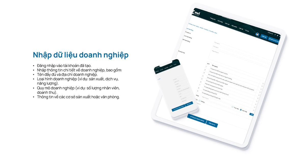 Nhập dữ liệu doanh nghiệp
